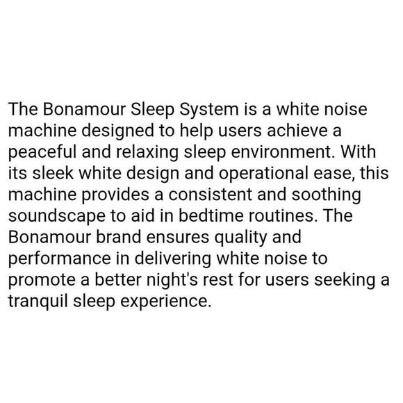 Bonamour Sleep System Sleep Earbuds, Noise Cancelling Wireless Headphones, NIB - Picture 4 of 4